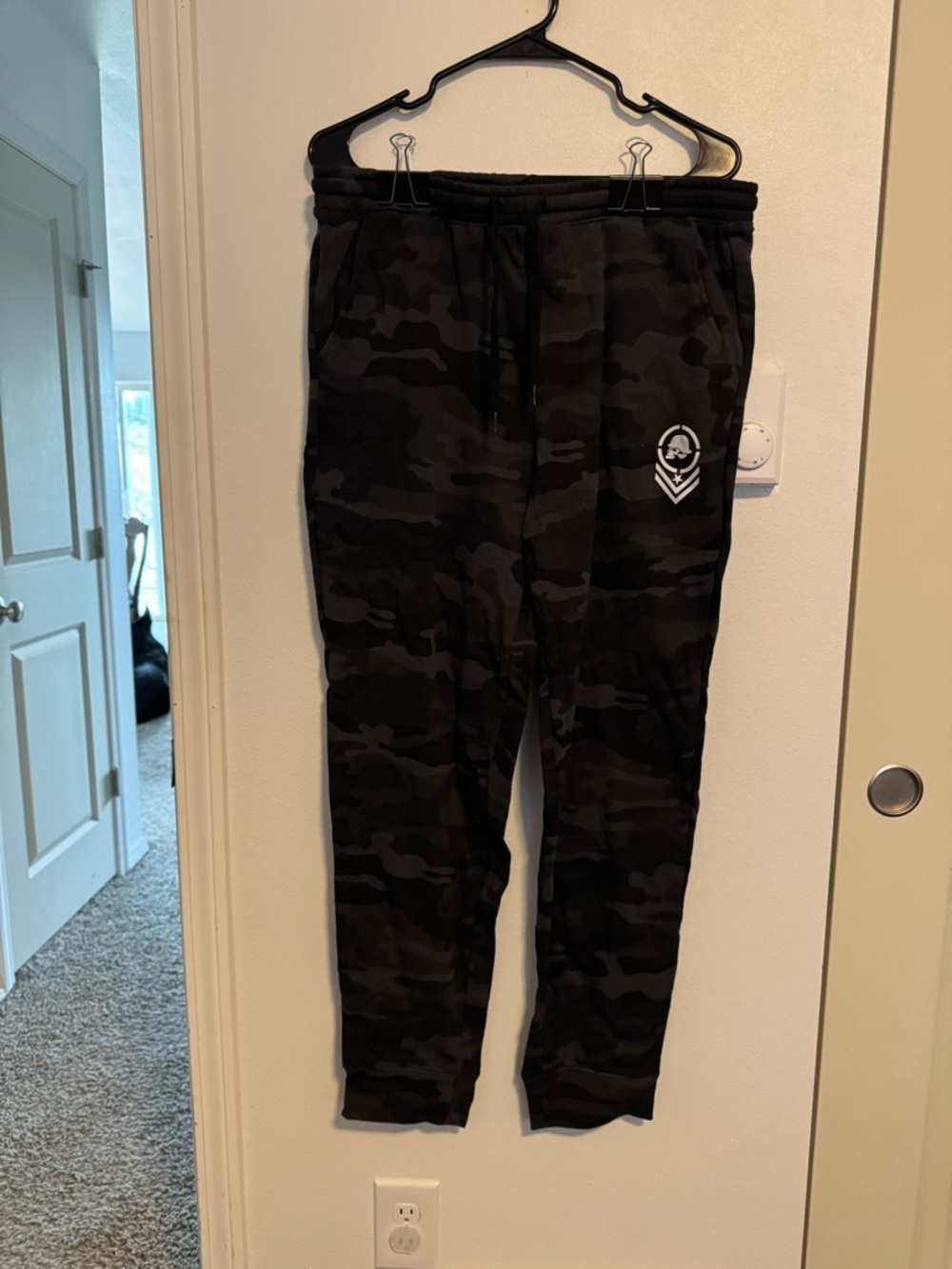 Metal Mulisha Black Camo Chillin Sweatpants